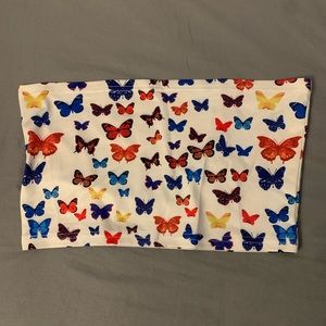 butterfly tube top